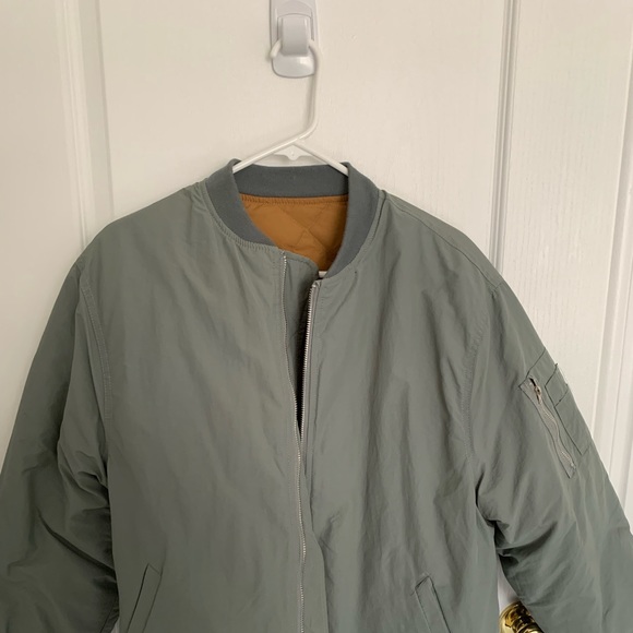 Vintage bomber oversized green - Picture 2 of 2
